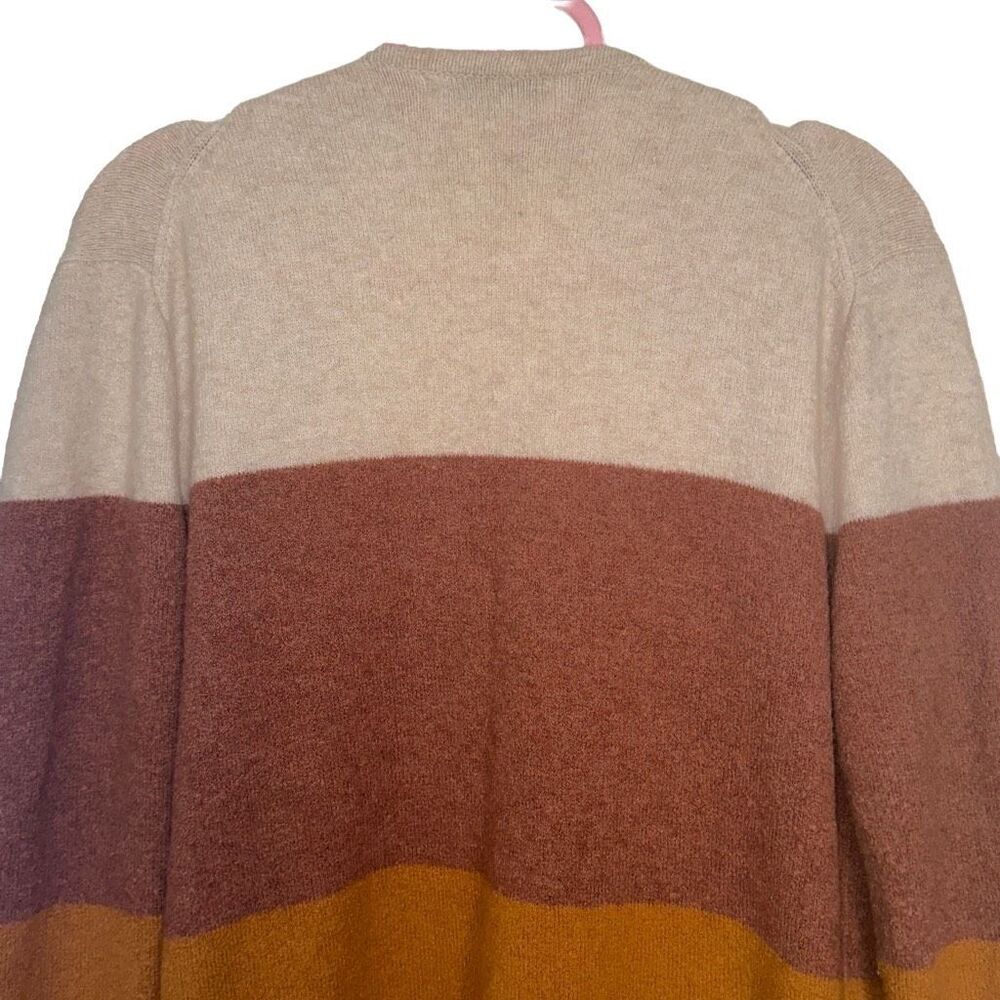 Madewell Oversized Kent Striped Cardigan Sweater in Coziest Yarn | XXS - Picture 9 of 12